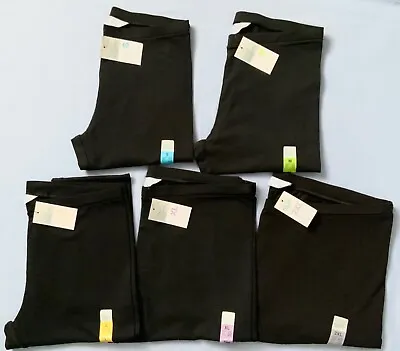 Primark Ladies Womens Black Leggings New With Tags Sustainable Cotton Sizes 4-24 • £6.75