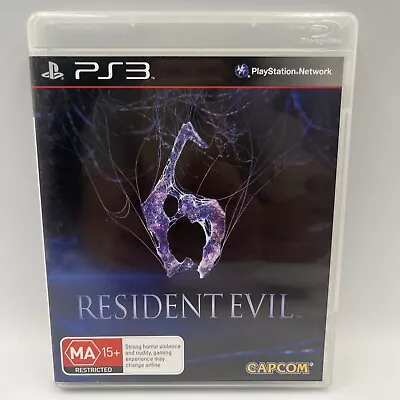 PS3 Resident Evil 6 PlayStation 3 With Manual *FREE POSTAGE* • $10