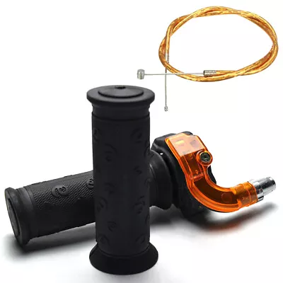 $9.53 • Buy Twist Throttle Accelerator Grip With Cable 47cc 49cc Mini Pocket Bike ATV Parts