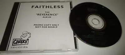 Faithless ‎Reverence CD Album Promo 1995 UK  Cheeky Records Maxi Jazz Insomnia • £60.86