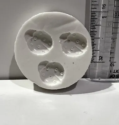 Ladybug Silicone 3D Mold Tool For Chocolate Fondant Isomalt Cake Decor • £7.72