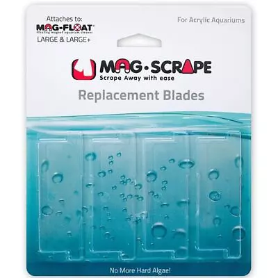 Replacement Blades For Large And L+ Acrylic Aquarium Cleaners - Mag Float • $5.99