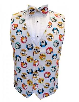 Mickey Mouse And Friends Tuxedo Vest And Bow Tie • $148.50