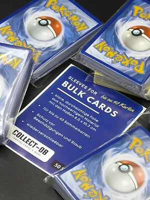 100x BULK Sleeve Pokemon Yugioh Meta TCG Cards  Protective Cases  Slides Cards Case • £10.31