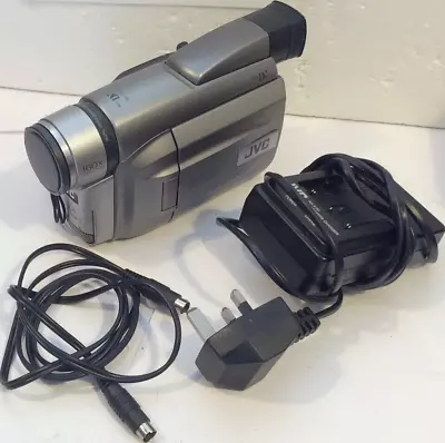 JVC GR-DVL20E Mini DV Digital Video Camera Camcorder + Bundle. Works • £24.99