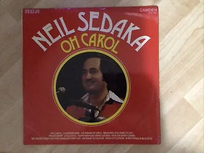 Neil Sedaka ‘Oh Carol’ Vinyl LP UK 1974 CDS 1147 • £2