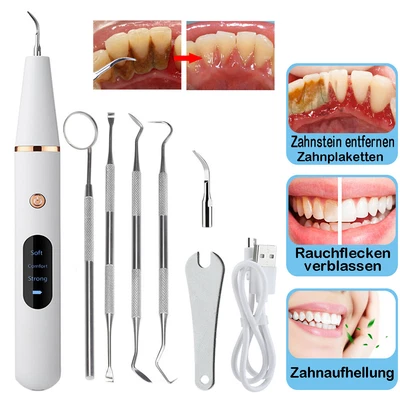 $7.45 • Buy Ultrasonic Tooth Cleaner Dental Tartar Scaler Teeth Calculus Plaque Remover Kits