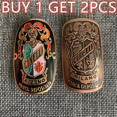 Cycling  Bicycle Bike Alloy Head Badge Decals Stickers  Emblem Vintage • $10