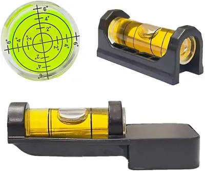 3Pcs Scope Bubble Levels Tools Magnetic Scopes Mounting Kit Optics Accessories ( • $6.71