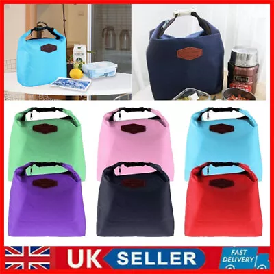 £4.49 • Buy Portable Thermal Insulated Cooler Lunch Box Carry Tote Picnic Case Storage Bag