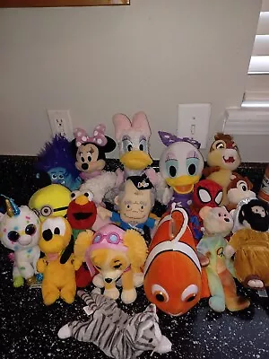 Lot Of 17 Mixed  Plush Toys • $20