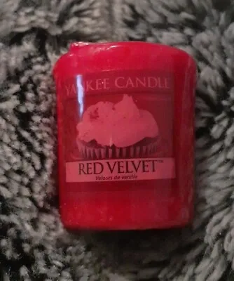 New Yankee Candle Red Velvet Votive - Retired - Rare / Htf • £2.98