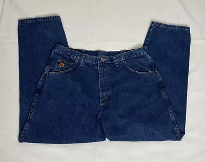 Wrangler TwentyX 20X Men's Denim Blue Jeans Western Cowboy Bootcut 22MWXSN 38x30 • $16.95