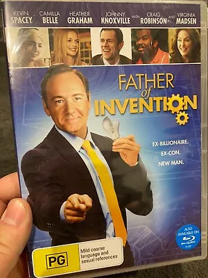 $4.55 • Buy Father Of Invention NEW Region 4 DVD (2010 Kevin Spacey Comedy Movie) CHEAP