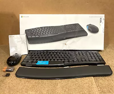 Microsoft Wireless Sculpt Comfort Keyboard And Mouse L3V-00001 ✅❤️️✅❤️ • $34.99