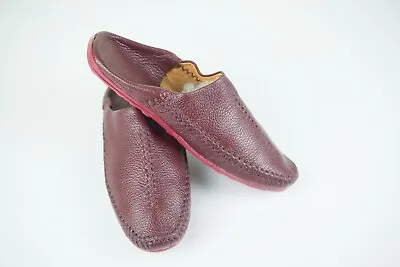 Moroccan Traditional Babouches Handmade Slippers For Men Berber Leather Mules • $48.50