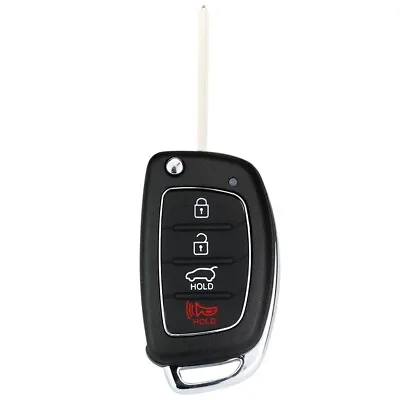 Hyundai 4 Button Car Key Replacement To Suit Santa Fe 2013-2015 I40 2013-2015 • $15.50