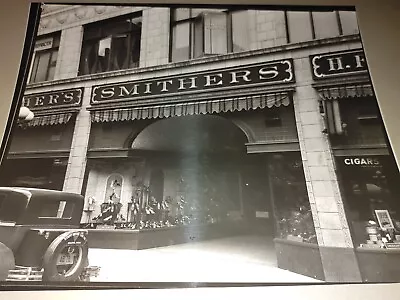 Vtg Matted Photo Smithers Shoes Other Store Fronts Cigars Helena Montana Print • $16.95