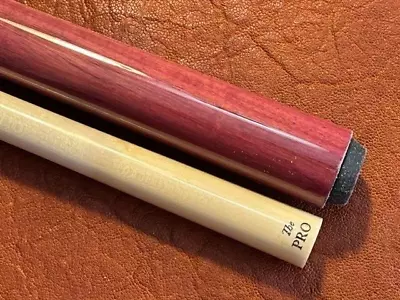 Meucci Purpleheart Sneaky Pete Black Band Pool Cue With The Pro Maple Shaft. • $132.50