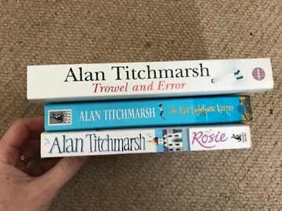 £2.50 • Buy Alan Titchmarsh Paperbacks. Lighthouse Keeper, Rosie & Trowel & Error.