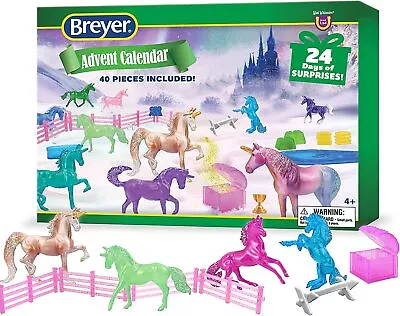 Breyer Horses 2022 Holiday Collection Holiday Advent Calendar Unicorn Magic • $30.99