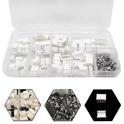 230Pcs 2.0mm JST PH Connector Kit With 2/3/4/5 Pin Housing Plug-Adapter Terminal • $7.73