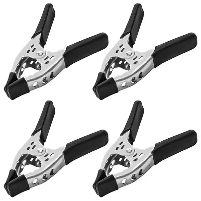 Lot Of 4-6  Inch Spring Clamp Large Super Heavy Duty Spring Metal Black - 3 Inch • $19.99