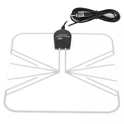 (FM)Car Antenna Auto HD Digital Antenna Analog Signal Receiver Mobile Antenna • £4.08