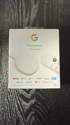 Chromecast With Google TV - 4K - As New Condition • $12.49