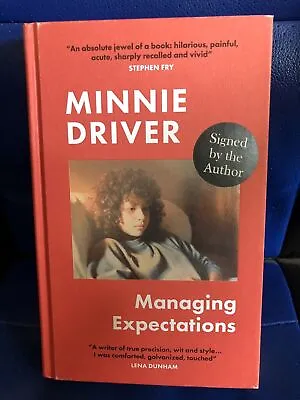 Brand New Hand Signed Minnie Driver Managing Expectations First 1st Edition • £24.95