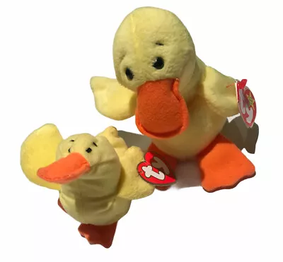 Ty Beanie Baby  Quackers And Teenie Baby  Quacks  • $9.87