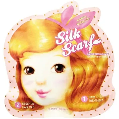 [LAST STOCK] Etude House Silk Scarf Double Care Hair Mask Pack 20ml*2Pcs • $13.99