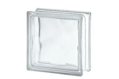 £34 • Buy Clear Wave Glass Block (Pack Of 5)   (Construction Block)