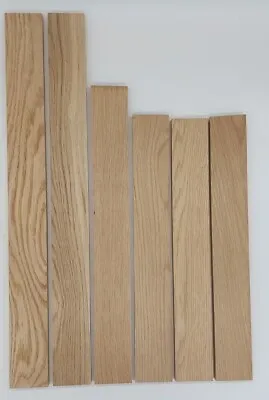 Solid Oak Plank / Offcut 19mm PAR 70mm Wide Choose Length Joinery Grade! • £9.99