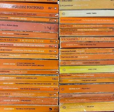 Vintage Orange Penguin Classic Build Your Own Create A Lot Choose Your Own Books • $6