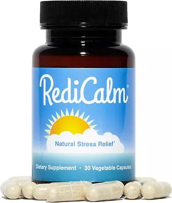 RediCalm Clinically-Proven Natural Anxiety Relief Supplement GMO Gluten-Free  • $91.99