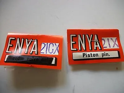 Enya .21xcxcxl Rod & Piston Pin Nip • $30.64