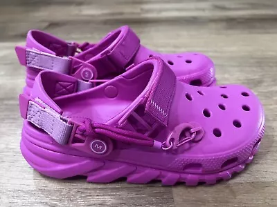 Post Malone X Duet Max Croc In Barbie Electric Pink Women’s Size 8 Men’s Size 6 • $129.99