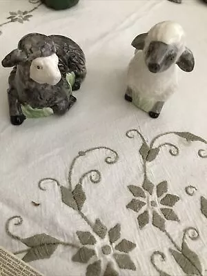 J. Willfred Sheep Salt & Pepper Shakers Set Of Two Charles Sadek Great Cond • $16