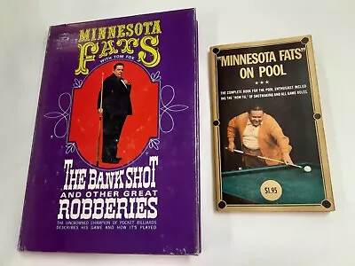 2 Vintage Minnesota Fats Books One 1st Printing & Autograghed Wow! Lqqk! • $49.99