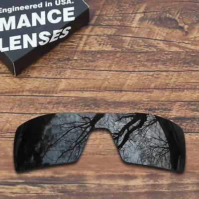 $11.04 • Buy KEYTO Polarized Replacement Lenses For-Oakley Oil Rig Frame Black Chrome