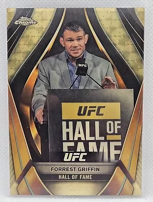 2024 Topps Chrome UFC Embedded EMB-9 Forrest Griffin Superfractor 1/1 One Of One • $700