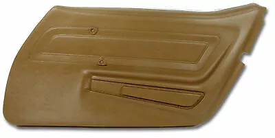 Corvette C3 Door Panel Dark Saddle RH 1970-1972 • $339.99