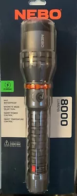 🇺🇸 Nebo Davinci 8000 Heavy Duty Flashlight And Powerbank Rechargeable • $114.99