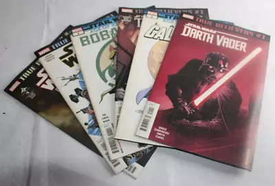 Star Wars Marvel 2015 6 Comic Books Bundle - Darth Vader Lando Thrawn And More • £20