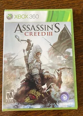 Assassin's Creed III - XBOX 360 Game - (Factory Sealed) • $15