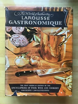 THE WORLD AUTHORITY LAROUSSE GASTRONOMIQUE FIRST AMERICAN EDITION 1965 Montagne • £19.50