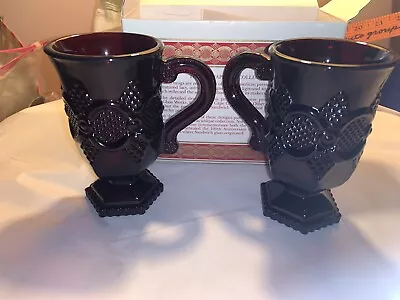 Avon Cape Cod Pedestal Mugs NWB • $16.90