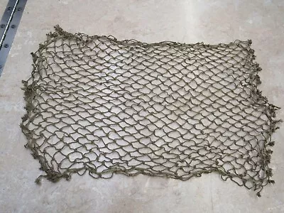 US WW2 M1 Helmet Net For Steel Pot 1/2  Hole Canadian MFG Type 2 Original NOS • $49.95