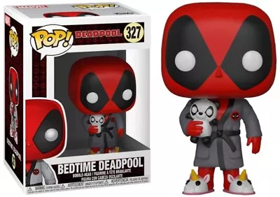 Funko Pop! Marvel DEADPOOL ROBE BEDTIME #327 Figure NEW & IN STOCK UK - GENUINE • £15.95